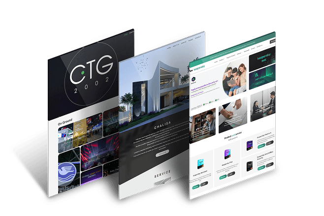 Web Design Mockups